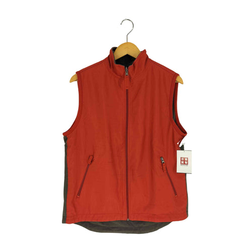 ギャップ Gap 90-2000s OLD フリース 異素材切替 リバーシブルベスト メンズ import:S